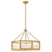 Fredrick Ramond Canada - LED Chandelier - Veleta - Lacquered Brass- Union Lighting Luminaires Decor