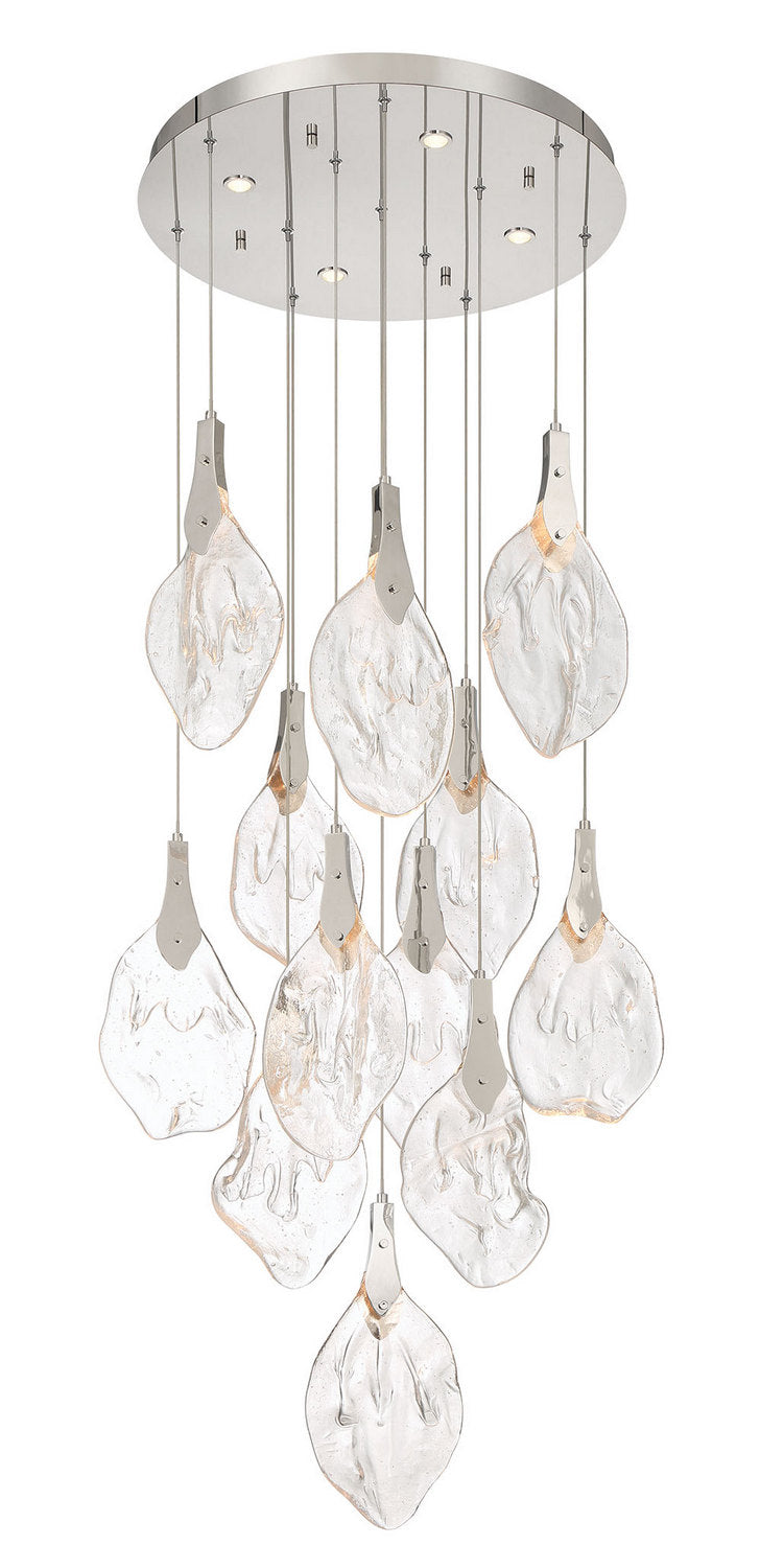 Eurofase Canada - LED Chandelier - Jateo - Polished Nickel- Union Lighting Luminaires Decor