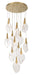 Eurofase Canada - LED Chandelier - Jateo - Gold- Union Lighting Luminaires Decor