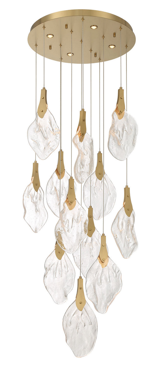 Eurofase Canada - LED Chandelier - Jateo - Gold- Union Lighting Luminaires Decor