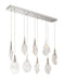 Eurofase Canada - LED Linear Chandelier - Jateo - Polished Nickel- Union Lighting Luminaires Decor