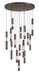 Eurofase Canada - LED Chandelier - Ronda - Harlow Bronze- Union Lighting Luminaires Decor