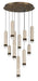 Eurofase Canada - LED Chandelier - Cambre - Antique Brass- Union Lighting Luminaires Decor
