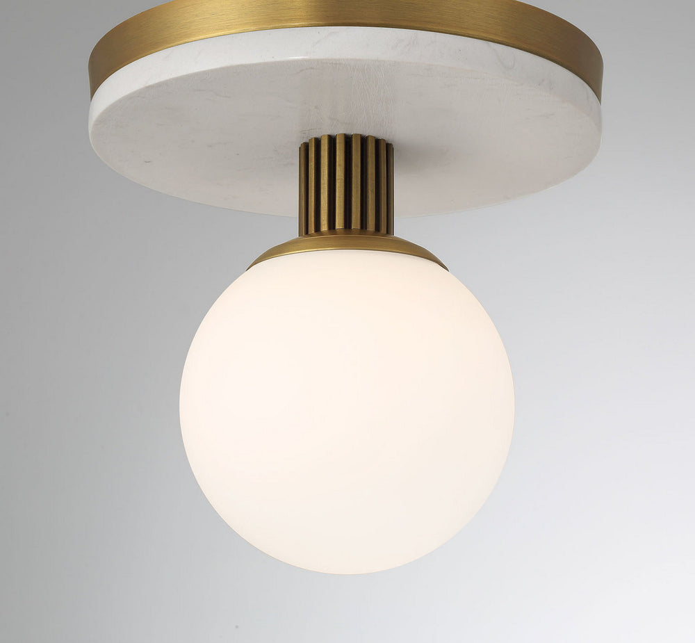 Eurofase Canada - LED Flush Mount - Carnagie - Antique Brass- Union Lighting Luminaires Decor