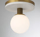 Eurofase Canada - LED Flush Mount - Carnagie - Antique Brass- Union Lighting Luminaires Decor