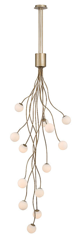 Eurofase Canada - LED Chandelier - Athena - Antique Gold- Union Lighting Luminaires Decor