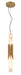 Eurofase Canada - LED Pendant - Venna - Antique Brass- Union Lighting Luminaires Decor