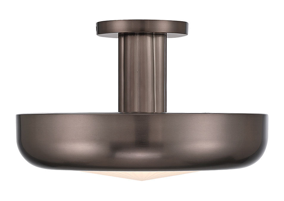 Eurofase Canada - LED Semi-Flush Mount - Macey - Harlow Bronze- Union Lighting Luminaires Decor