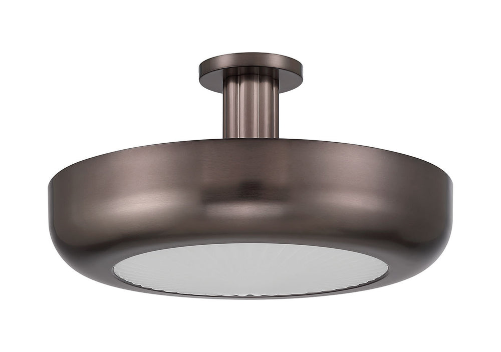 Eurofase Canada - LED Semi-Flush Mount - Macey - Harlow Bronze- Union Lighting Luminaires Decor