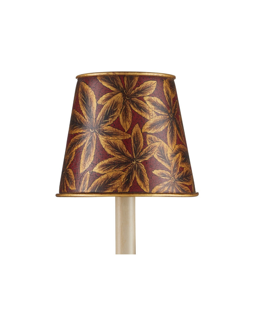 Currey and Company - Chandelier Shade - Castagno - Gold/Red- Union Lighting Luminaires Decor