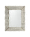 Currey and Company - Mirror - Daze - White/Antique Brass- Union Lighting Luminaires Decor