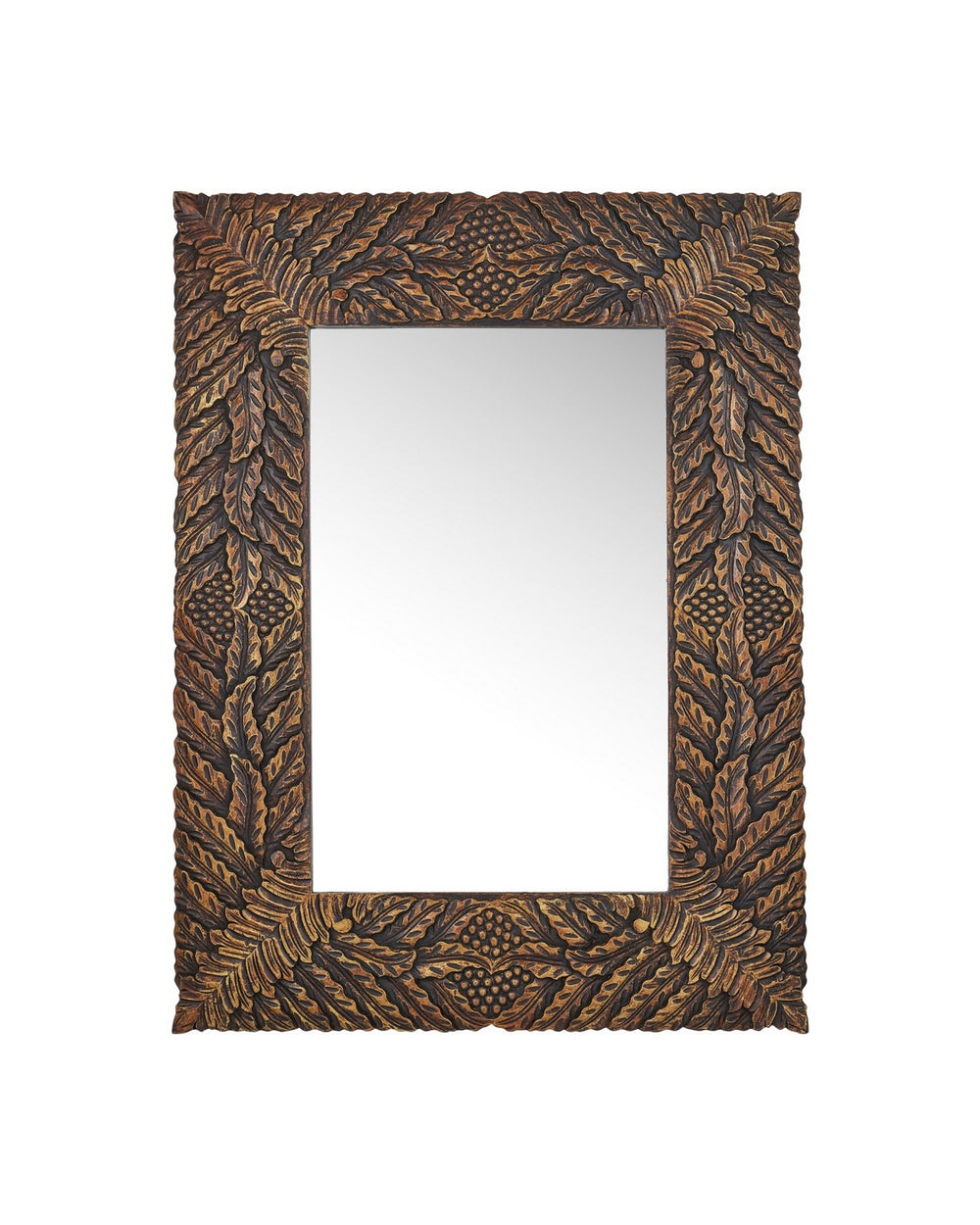 Currey and Company - Mirror - Schwarzwald - Weathered Brown- Union Lighting Luminaires Decor