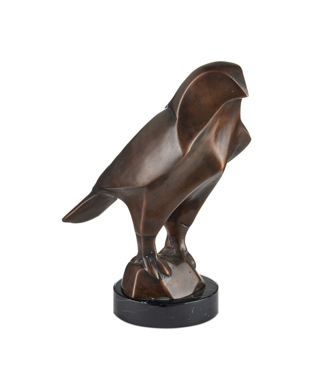 Currey and Company - Sculpture - Horus Bird - Dark Brown- Union Lighting Luminaires Decor