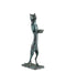 Currey and Company - Sculpture - Bastet Cat - Green Granite- Union Lighting Luminaires Decor