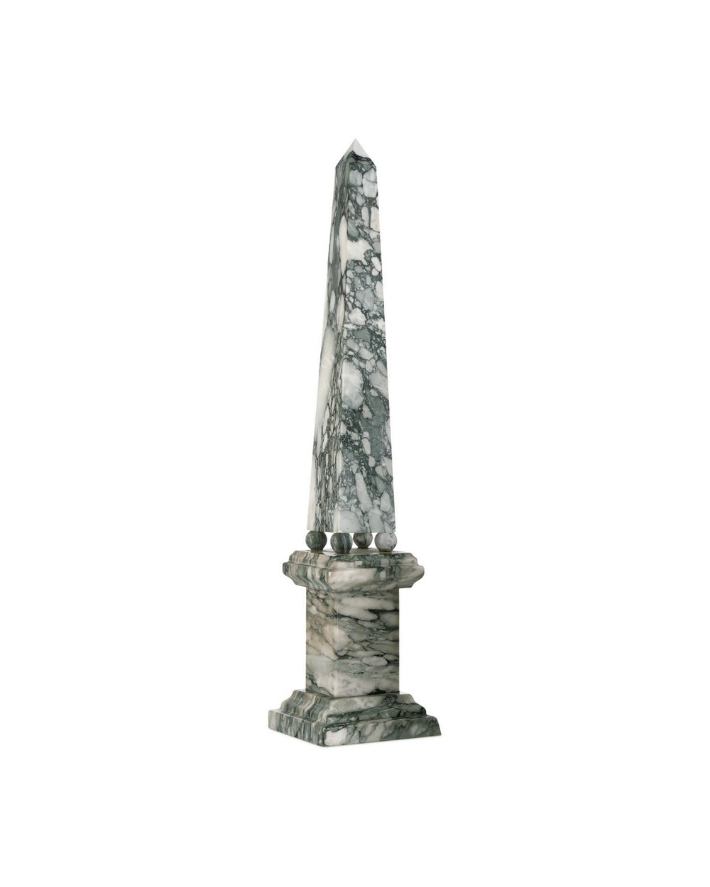 Currey and Company - Obelisk - Sorority - Green/Off-White- Union Lighting Luminaires Decor