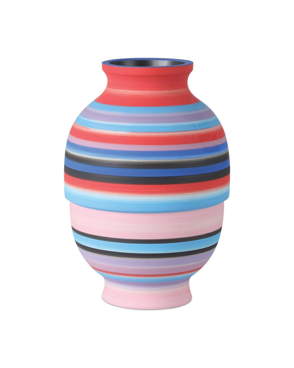 Currey and Company - Vase - Happy 80's - Blue/Pink/Red- Union Lighting Luminaires Decor