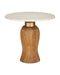 Currey and Company - Entry Table - Tassel - Morel Brown/Natural/Brushed Brass- Union Lighting Luminaires Decor