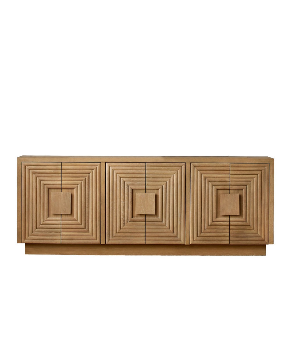 Currey and Company - Credenza - Morombe - Washed Oak- Union Lighting Luminaires Decor