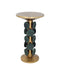 Currey and Company - Accent Table - Nasturtium - Antique Brass/Patina Brass- Union Lighting Luminaires Decor