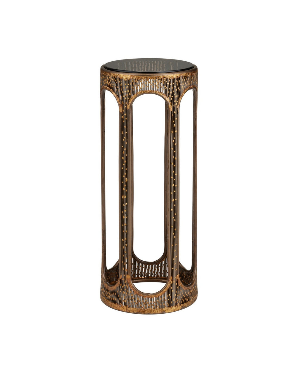 Currey and Company - Accent Table - Capella - Coffee Bronze/Smoke- Union Lighting Luminaires Decor