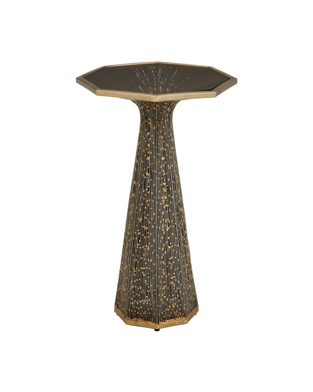 Currey and Company - Accent Table - Castor - Iron/Bronze/Smoke- Union Lighting Luminaires Decor