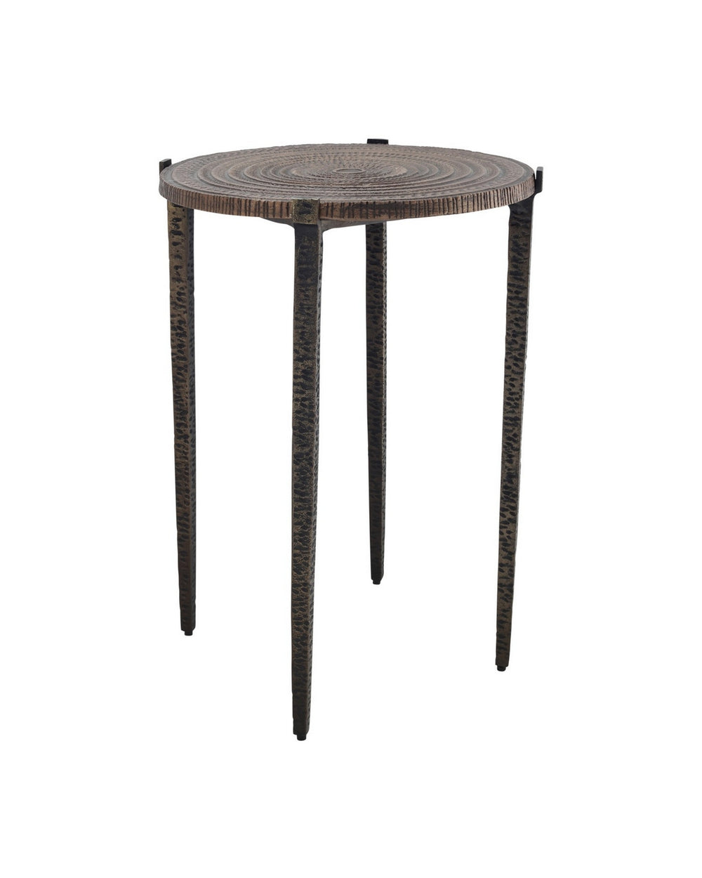 Currey and Company - Accent Table - Unity - Antique Bronze/Dark Bronze- Union Lighting Luminaires Decor