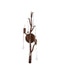 Currey and Company - Two Light Wall Sconce - Morning Grove - Rhine Gold/Clear- Union Lighting Luminaires Decor