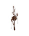 Currey and Company - Two Light Wall Sconce - Morning Grove - Rhine Gold/Clear- Union Lighting Luminaires Decor