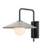 Currey and Company - One Light Wall Sconce - Bothy - Natural/Black/Frosted White- Union Lighting Luminaires Decor