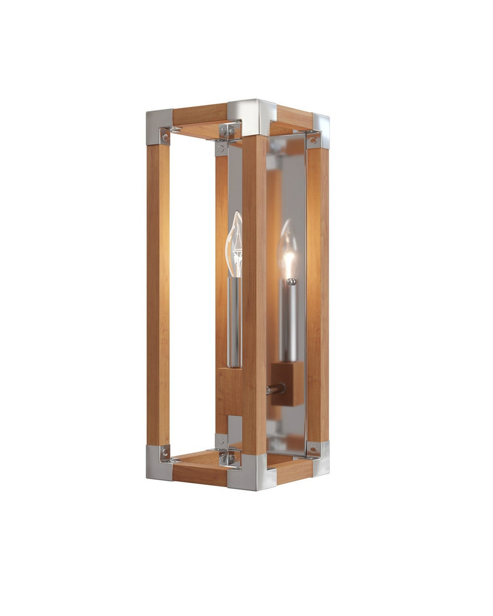 Currey and Company - One Light Wall Sconce - Boyd - Natural/Polished Nickel- Union Lighting Luminaires Decor