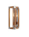 Currey and Company - One Light Wall Sconce - Boyd - Natural/Polished Nickel- Union Lighting Luminaires Decor