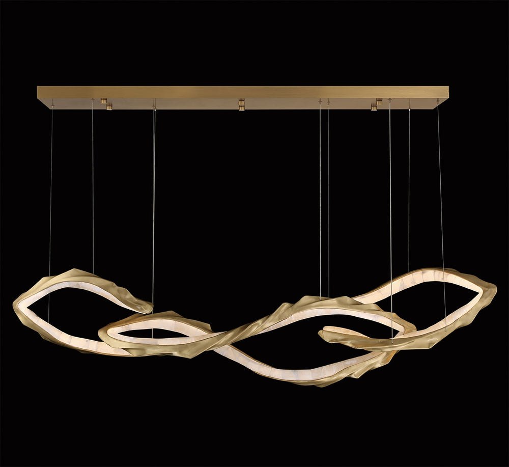 Lib & Co. Canada - LED Chandelier - Nuvola - Solid brass- Union Lighting Luminaires Decor