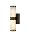 Currey and Company - LED Wall Sconce - Brenham - Natural/Oil Rubbed Bronze- Union Lighting Luminaires Decor