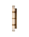 Currey and Company - LED Wall Sconce - Brenham - Natural/Vintage Brass- Union Lighting Luminaires Decor