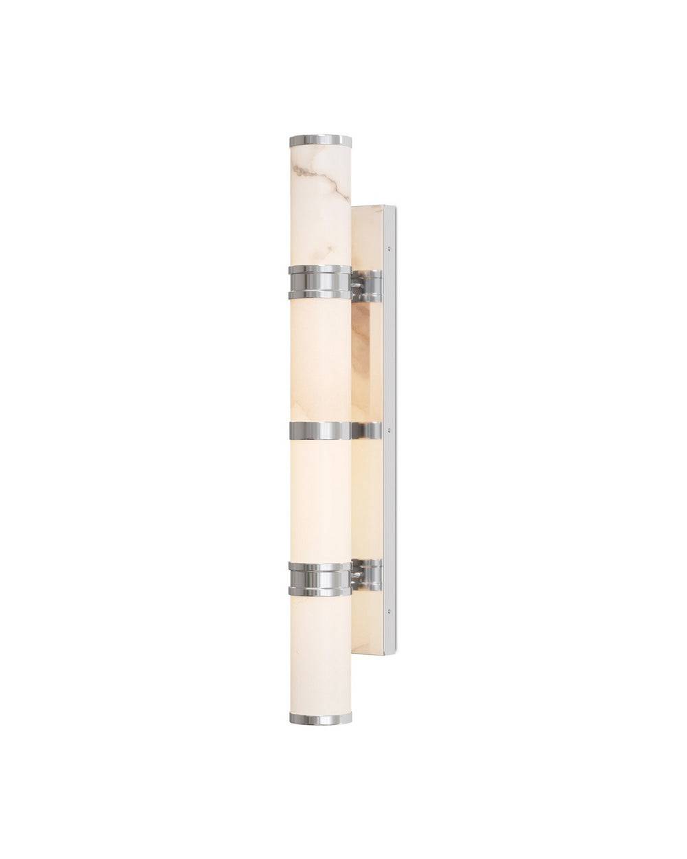 Currey and Company - LED Wall Sconce - Brenham - Natural/Nickel- Union Lighting Luminaires Decor