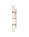 Currey and Company - LED Wall Sconce - Brenham - Natural/Nickel- Union Lighting Luminaires Decor