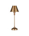 Currey and Company - One Light Table Lamp - Rowsay - Antique Brass- Union Lighting Luminaires Decor
