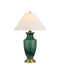 Currey and Company - One Light Table Lamp - Claude - Green/Antique Brass- Union Lighting Luminaires Decor