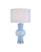 Currey and Company - One Light Table Lamp - Duende - Blue/Clear- Union Lighting Luminaires Decor
