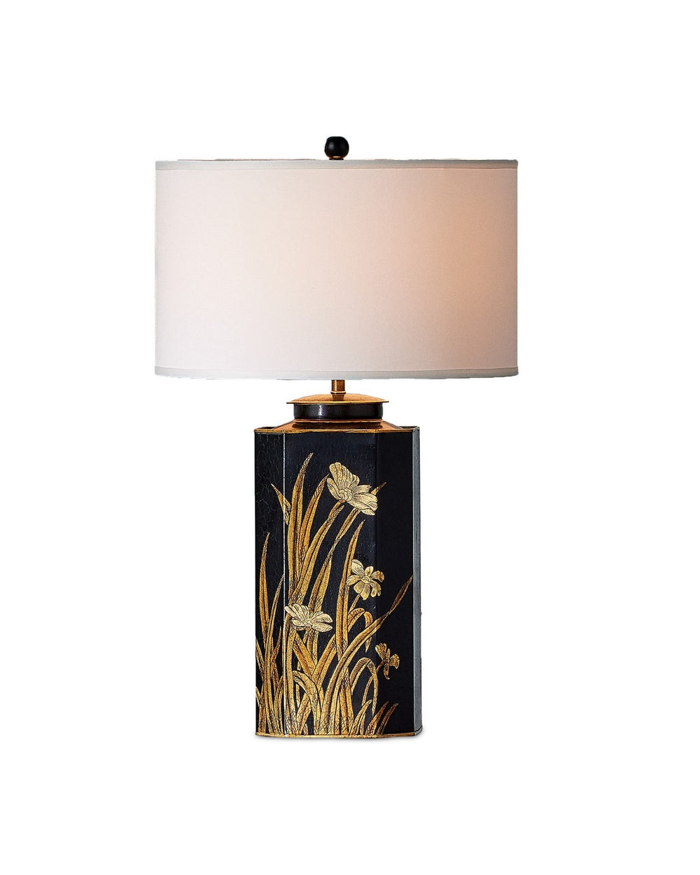 Currey and Company - One Light Table Lamp - Glasshouse - Black/Gold- Union Lighting Luminaires Decor