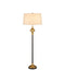 Currey and Company - One Light Floor Lamp - Haines - Bronze/Vintage Brass- Union Lighting Luminaires Decor