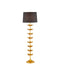 Currey and Company - One Light Floor Lamp - Awakening - Gold Leaf- Union Lighting Luminaires Decor