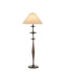 Currey and Company - One Light Floor Lamp - Aqueous - Dark Bronze- Union Lighting Luminaires Decor