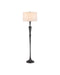 Currey and Company - One Light Floor Lamp - Mirage - Black- Union Lighting Luminaires Decor