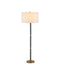 Currey and Company - One Light Floor Lamp - Gavin - Brass Antique/Matte Black- Union Lighting Luminaires Decor