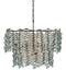 Currey and Company - Six Light Chandelier - Herbary - Clear/Bronze- Union Lighting Luminaires Decor