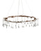 Currey and Company - Ten Light Chandelier - Morning Grove - Rhine Gold/Clear- Union Lighting Luminaires Decor