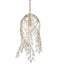Currey and Company - One Light Pendant - Banyan - Antique Brass/Clear- Union Lighting Luminaires Decor