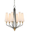 Currey and Company - LED Chandelier - Hennin - Polished Antique Brass/Oil Rubbed Bronze- Union Lighting Luminaires Decor