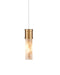 Currey and Company - One Light Pendant - Cannula - Vintage Brass/White/Silver- Union Lighting Luminaires Decor